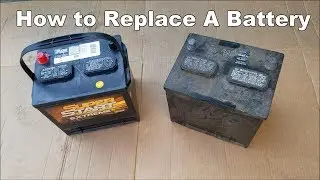 How to Replace a Car Battery (2009-2016 Toyota Corolla & Camry Battery Replacement)