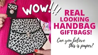 This looks so real!!! Designer Inspired Gift Bags!