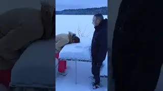 Лицом в снег
