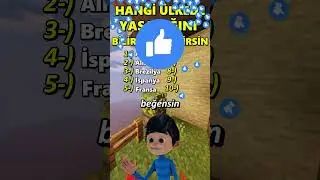 Yaşadığın ülkeyi bilirsem elenirsin 🏁😀