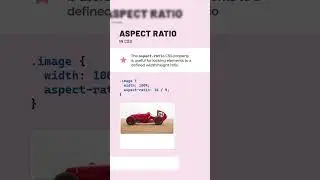 Aspect Ratio in Css | #shorts #htmlcss #webdesign #htmlcsswebsite #