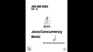 #64 Core Java  -  java Concurrency Basic