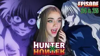 KILLUA'S FATHER!! Hunter x Hunter | Ep 24 & 25 Reaction