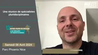 Interview Jean-Philippe GILARDI (médecin du sport) - 12ème Journée niçoise de chirurgie - 06/04/2024