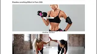How to create a parallax scrolling effect | parallax scrolling in css and html | Parallax Scrolling