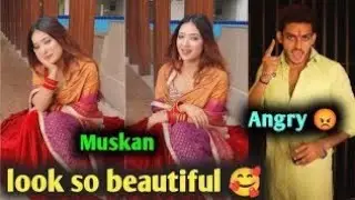 Muskan sharma today look so beautiful | Shadab khan angry