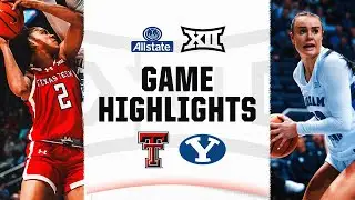 Texas Tech at BYU | Big 12 Women's Basketball Highlights | January 20, 2024