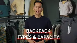 Backpack sizes, types and capacity