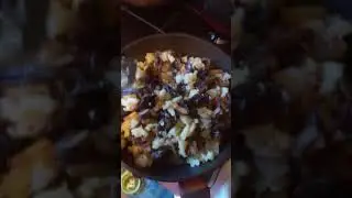 Просто Жареная Картошка с Грибами  🍄