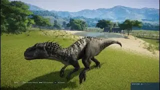 Jurassic World Evolution Indominus Rex Savannah pattern