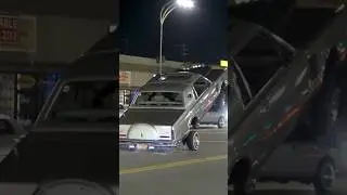 HOPPING LOWRIDER performs MULTIPLE BACK BUMPER TAPS!