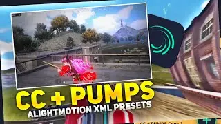 TOP 10 ALIGHT MOTION PUBG CC AND PUMPS XML PRESETS PACK 