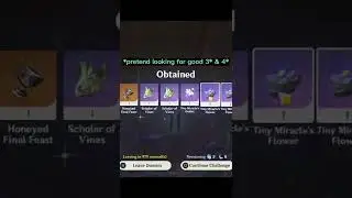 Tricking the game to get GOOD ARTIFACT