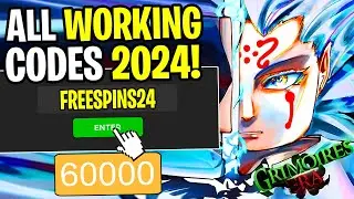 *NEW* ALL WORKING CODES FOR GRIMOIRES ERA IN FEBRUARY 2024! ROBLOX GRIMOIRES ERA CODES