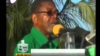 Dkt  Shein Awaondoa Hofu Wananchi Juu Ya Suala La Mafuta Na Gesi