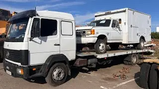 Беглый обзор Ford f350 xl 4х4 1989 ambulance