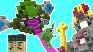День рождения в Майнкрафте 2 | Minecraft карта для прохождения - боссы и мини-игры
