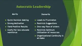 Leadership Styles