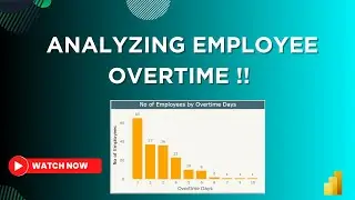 Employee Overtime: A Real-World Data Analysis Tutorial in Power BI | HR Analysis | MiTutorials