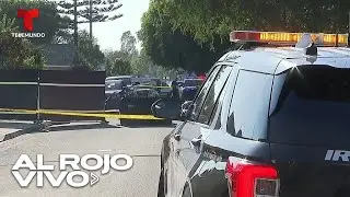 Policías eliminan a tiros a sujeto que había matado a cuchilladas a su madre en California