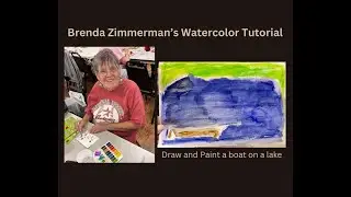 Guest Artist - Brenda Zimmerman (Boat on a lake)