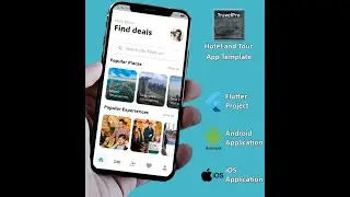 Flutter Hotel Booking and Tour Travel App Template | TravelPro