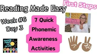 Reading Made Easy - Fast Activities That Build Skills  @happyplacetogrow Week 6 Day 3