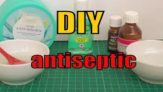 Как сделать антисептик для рук//How to make hand antiseptic