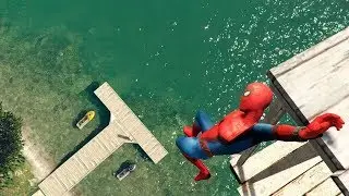 GTA 5 Epic Ragdolls | SPIDERMAN ep.3 (GTA 5 Euphoria Physcis, Funny Moments)