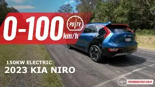 2023 Kia Niro EV GT-Line 0-100km/h & motor sound