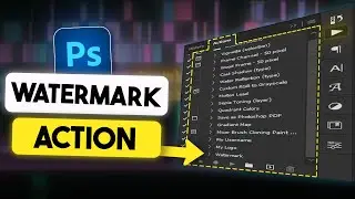 Watermark Your Images in One Click (Photoshop Tutorial)