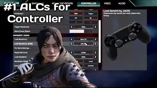 The BEST ALC Sens + Settings for Controller Apex Legends | Season 23