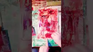 let's paint our Christmas gift wrapping paper #shorts #art #paintypapers  #painting #diy