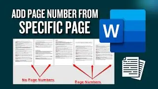 How To Insert Page Number In Word From Specific Page (2024)