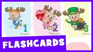 Learn Months of the Year | Talking Flashcards