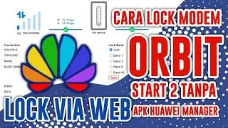 CARA LOCK BAND FREKUENSI 🔥 ORBIT START 2 VIA WEB UI (Tanpa Apk Tambahan)