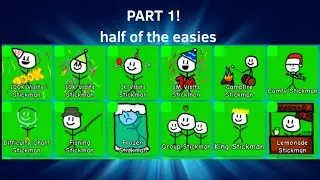 How to get all stickmen in find the stickmen! Part 1: Half of the easies