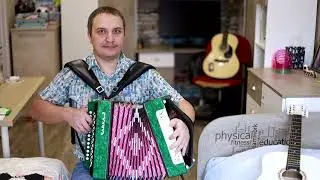 Гармонь Чайка 2. Мелодия 1. Начинающий гармонист стаж 7 месяцев.
