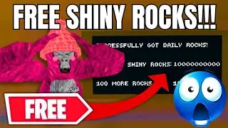 HOW TO GET FREE SHINY ROCKS IN GORILLA TAG!!!