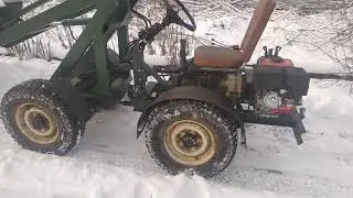 Фронтальный погрузчик своими руками