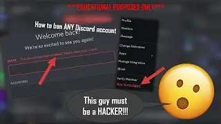 How to BAN ANY Discord account! ***EDUCATIONAL PURPOSES ONLY***