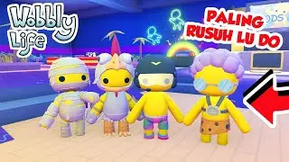 AKU CURANGIN TEMAN YOUTUBERKU DI PETAK UMPET WOBBLY LIFE!!! ft 