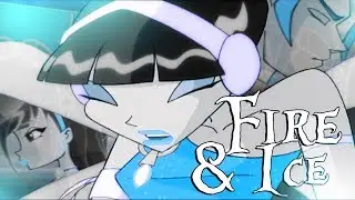 [Cosmos Flowers] Valerie & Riven - Fire & Ice [request]
