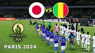 JAPAN vs MALI - Olymmpic Games Paris 2024 | Full Match All Goals |  PES Gameplay