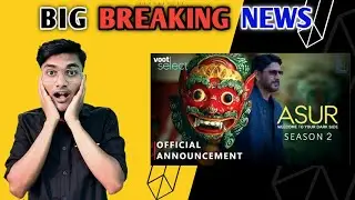 ASUR 2 Official Announcement Update I Asur Season 2 Trailer | Asur 2  Welcome toyour dark Side