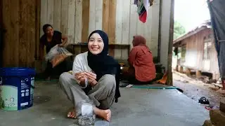 Suasana Di Dapur Sudah Mulai Sibuk, Menjelang Hari Pernikahan Neng Punky Dan A Bayu