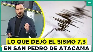 Un fallecido a causa del sismo 7,3 en el norte: Los registros del fuerte temblor que afectó a Chile