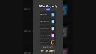 📚how to use filter property in CSS | filter property | 