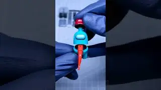 ⚠️ Cheap LEGO Fake! How I Make Unofficial LEGO Among Us Minifigs? MG Block Speed Build ЛЕГО 레고 レゴ 乐高
