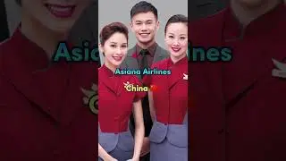 Top 10 Airlines With The Best Cabin Crew Uniform #shorts